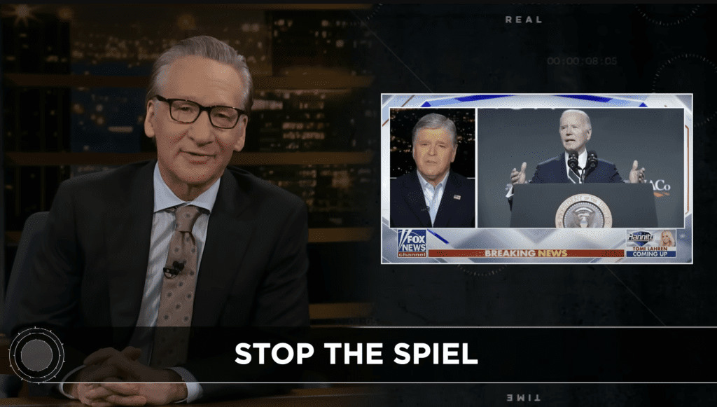 Bill Maher and Sean Hannity